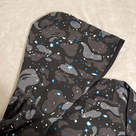 BAPE Relaxed Space Camo Full Zip Hoodie - Picture 8 of 8